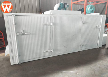 Stainless Steel Wire Mesh Fish Feed Drying Machine , Electric Motor Feed Pellet Dryer
