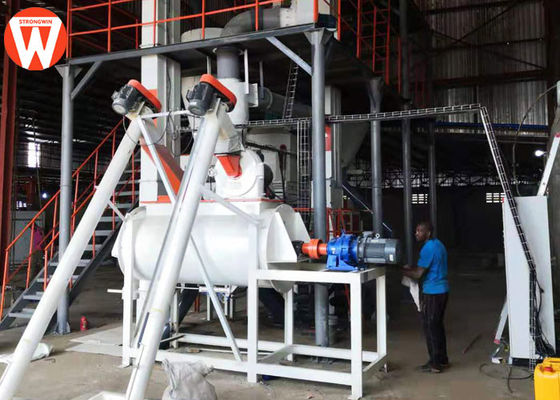 15mm Poultry Pellet Feed Plant 1.5T/H Broiler Feed Processing Plant