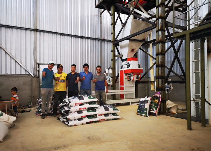 Latest company case about 5t/h livestock feed plant in Ecuador