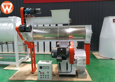 Bunny Rabbit Poultry Feed Plant Machinery With Crumbler Machine Counter Flow Cooler