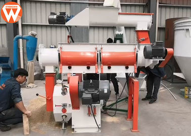 Customized Voltage Pellet Making Machine / Poultry Feed Pellet Mill Machine