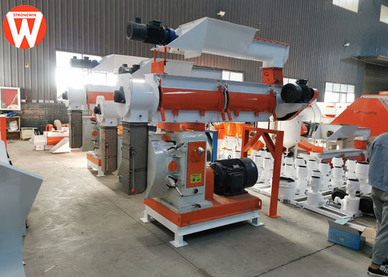 Poultry Animal 37KW 2T/H Cattle Feed Pellet Machine