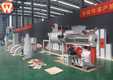 380V 50Hz Pellet Making Equipment , SZLH 250 1-2TPH Animal Feed Processing Plant