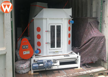 Counter Flow Feed Pellet Cooler Screening Machine Multifunction For Animal