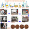 Pet 200KG/H Fish Feed Production Process With Mesh Belt Dryer Adjustable