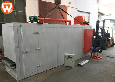 Mesh Belt Fish Feed Dryer 1000 Kg/H 30 Kw Electric Sinking For Continuous Production