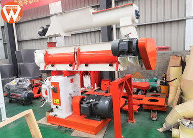 12mm Diameter Grain Grass 37kw Poultry Feed Pellet Machine