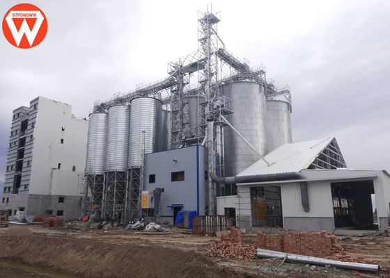 1200T Silos 30t/H Livestock Poultry Feed Production Line