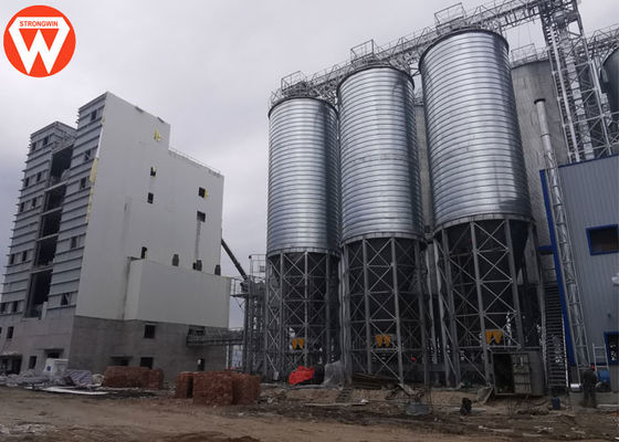 1200T Silos 30t/H Livestock Poultry Feed Production Line